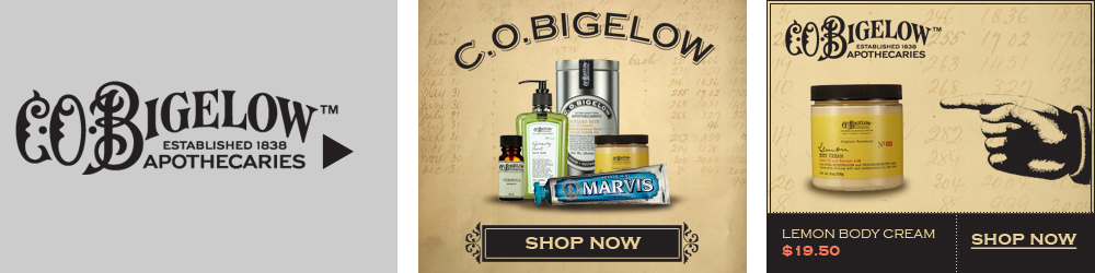 c.o.bigelow banners