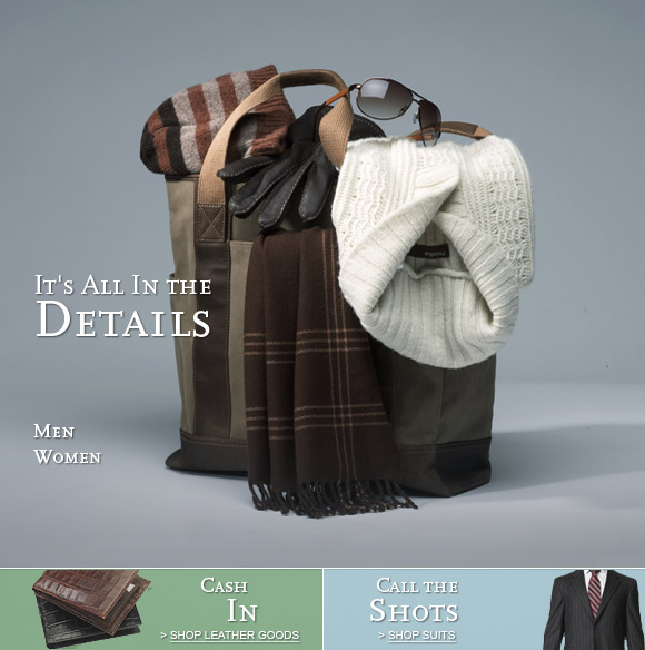 perry ellis landing page - accessories